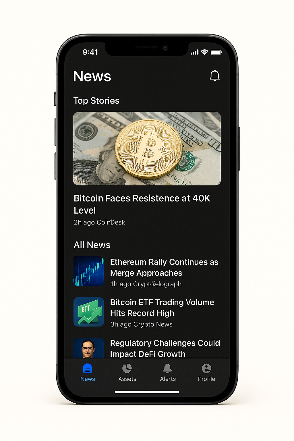 News Feed Screen
